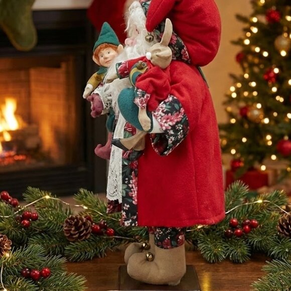 House of Hatten Old World Santa Claus 21” Vintage 1990 German St. Nick - Picture 10 of 12